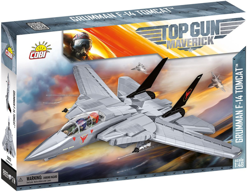 Stavebnice COBI Top Gun – Grumman F-14 Tomcat 1:48