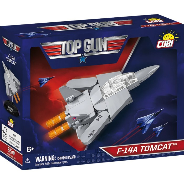 Cobi 5923 top gun f-14 tomcat, 1:300, 58 k