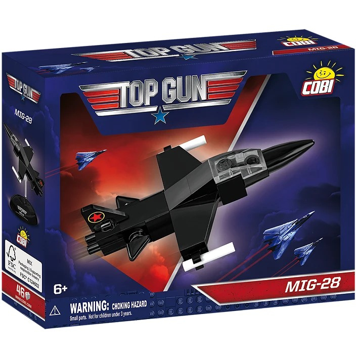 Cobi 5924 top gun mig-28, 1:300, 49 k