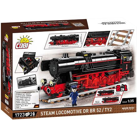 Cobi 6283 Parní lokomotiva DR BR 52/TY-2
