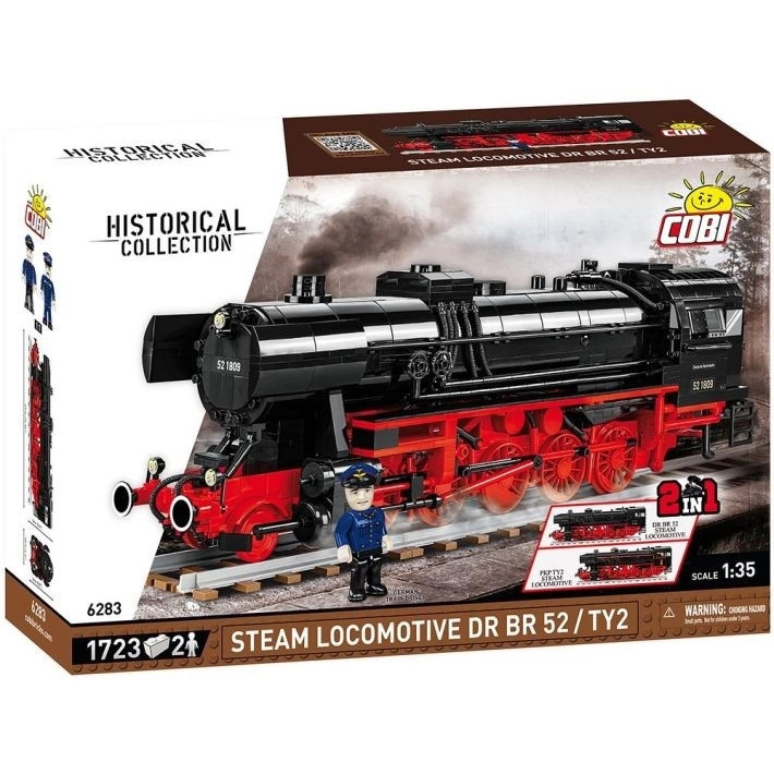 Cobi 6283 Parní lokomotiva DR BR 52/TY-2