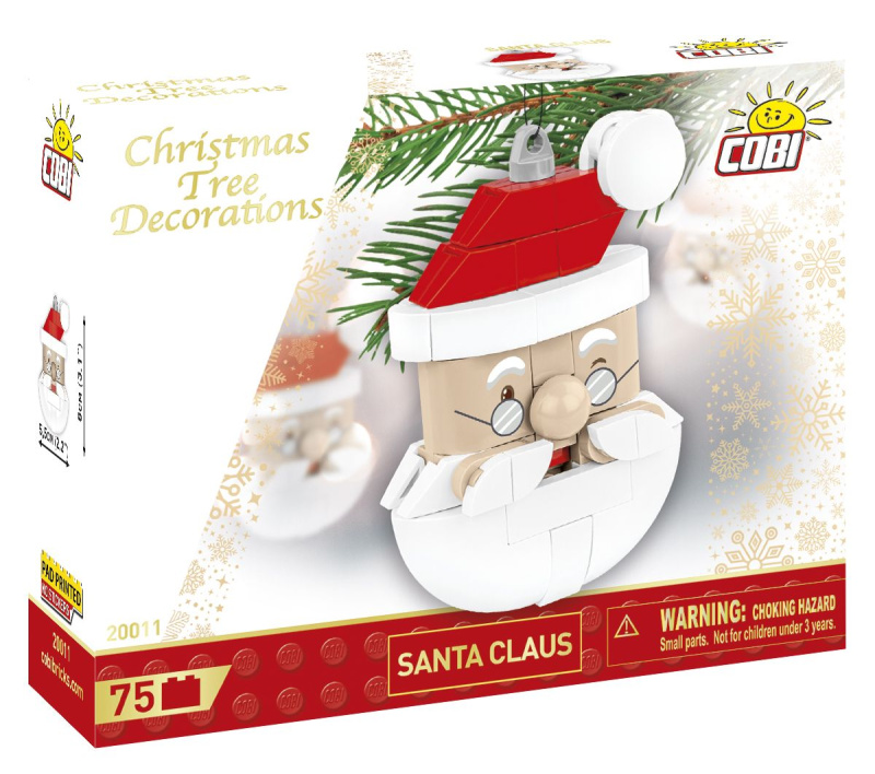 Cobi stavebnice Santa Claus vánoční ozdoba