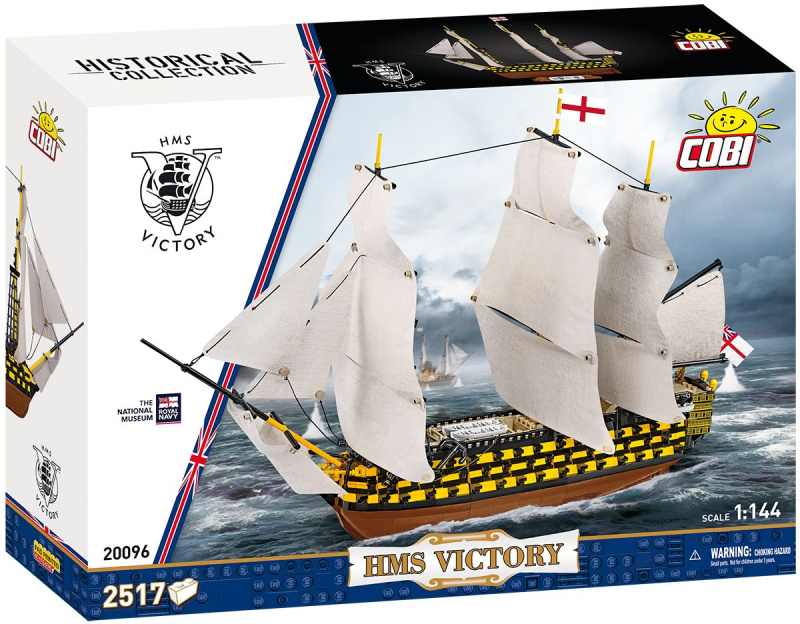 Cobi 20096 hms victory, 1:144, 2517 k