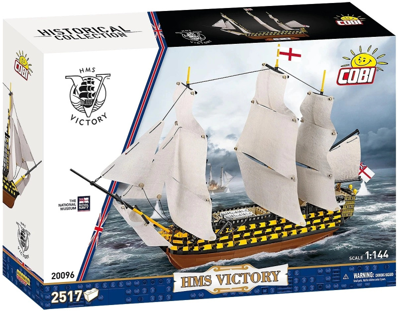 Cobi 20096 hms victory, 1:144, 2517 k
