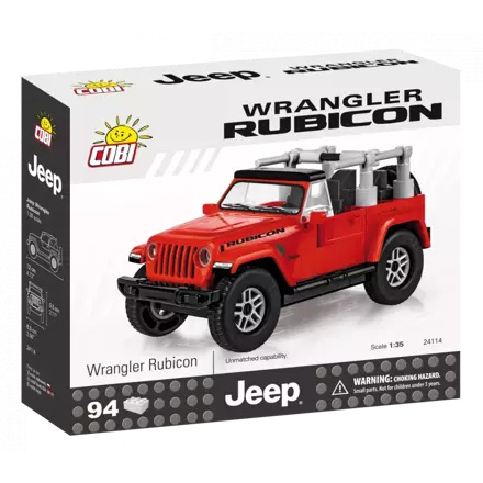 Cobi Jeep Wrangler Rubicon 1:35, červený