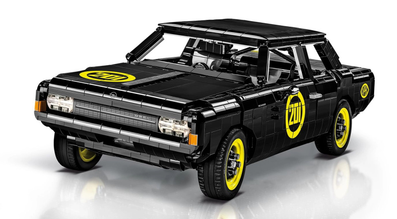 Cobi 24333 Opel Rekord C Schwarze Witwe v měřítku 1:12