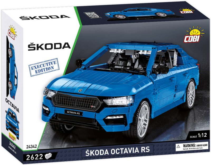 Cobi 24342 škoda octavia iv rs, 1:12, 2622 k, executive edition