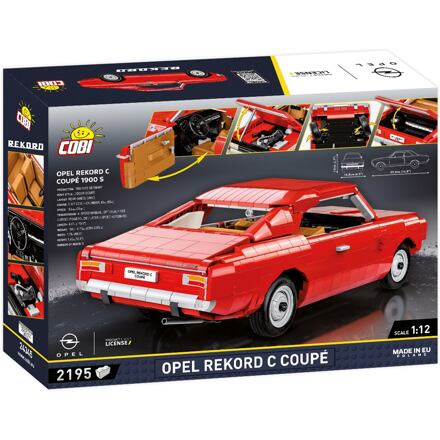 Cobi 24345 Opel Record C coupe v měřítku 1:12