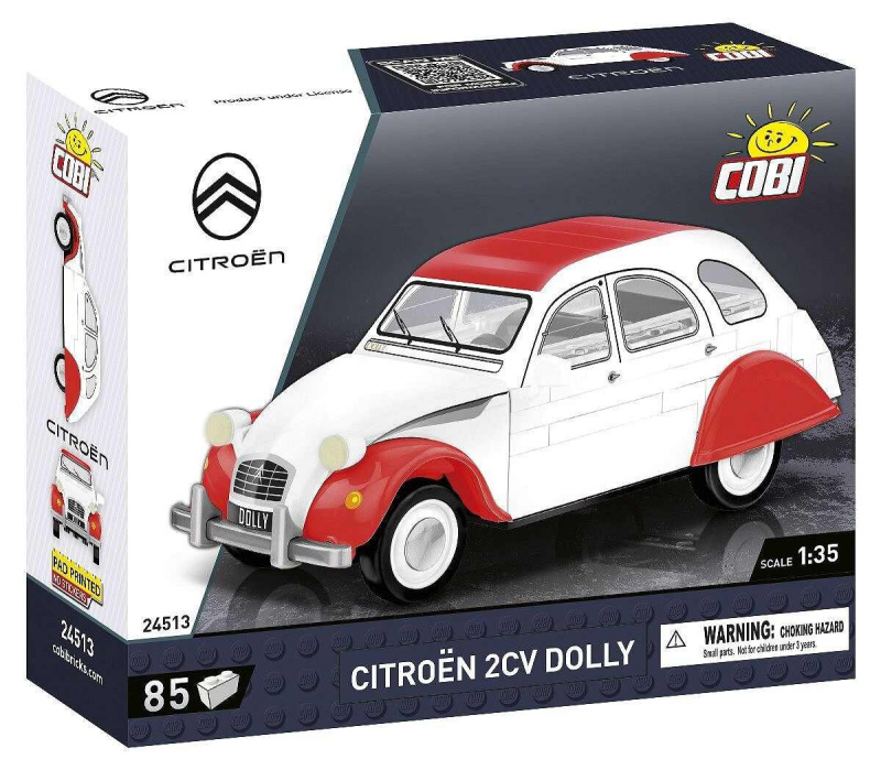 Cobi 24513 Citroen 2CV Dolly, 1:35, 85 kostek