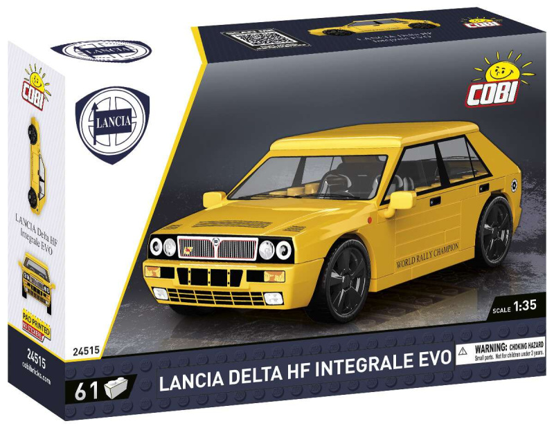 Cobi 24515 lancia delta hf integrale evo, 1:35, 61 k