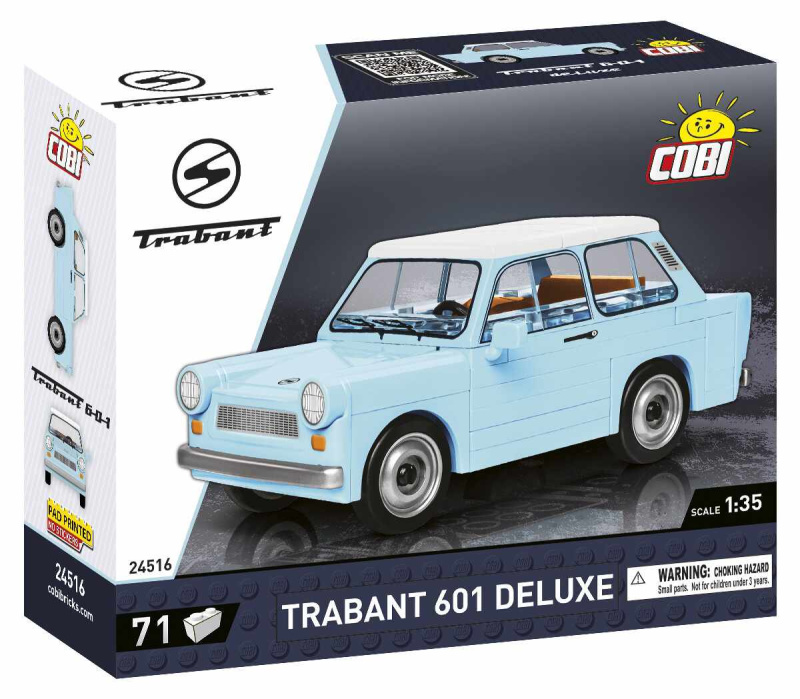 Cobi 24516 Youngtimer TRABANT 601 Deluxe 1:35