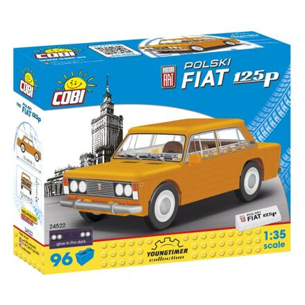 Cobi Polský Fiat 125p, 1:35, 96 k