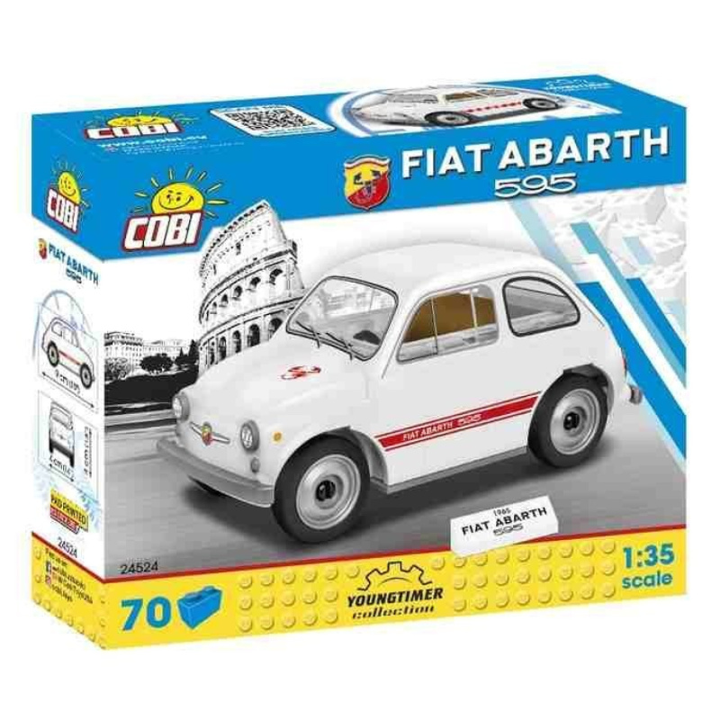 COBI 24524 Youngtimer Automobil FIAT 595 ABARTH