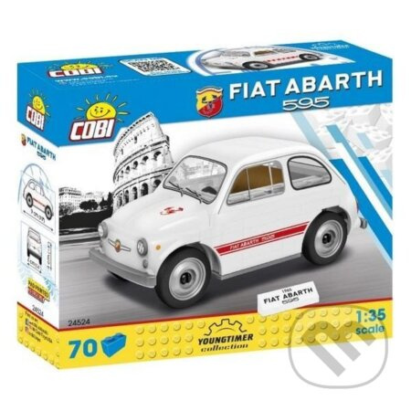COBI 24524 Youngtimer Automobil FIAT 595 ABARTH