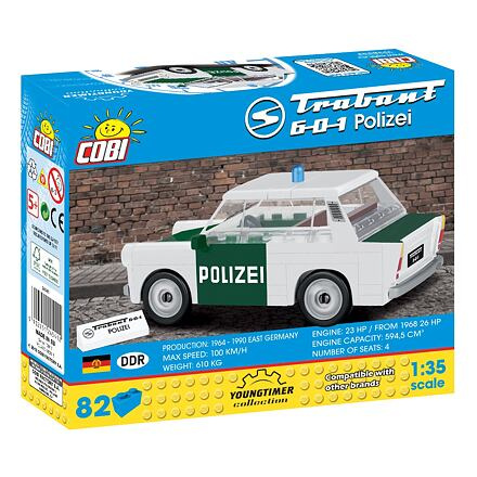 COBI 24541 Trabant 601 Polizei, 1:35, 82 k