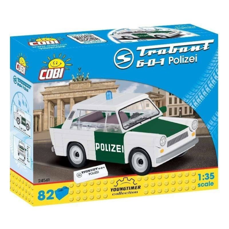 COBI 24541 Trabant 601 Polizei, 1:35, 82 k