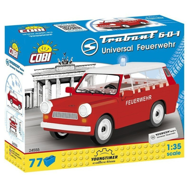 Cobi 24555 Youngtimer TRABANT 601 Universal Hasiči