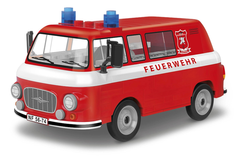 COBI 24594 Youngtimer Automobil Barkas B1000 hasiči