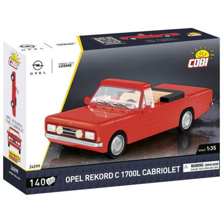 Cobi Opel Rekord C 1700L kabriolet, 1:35