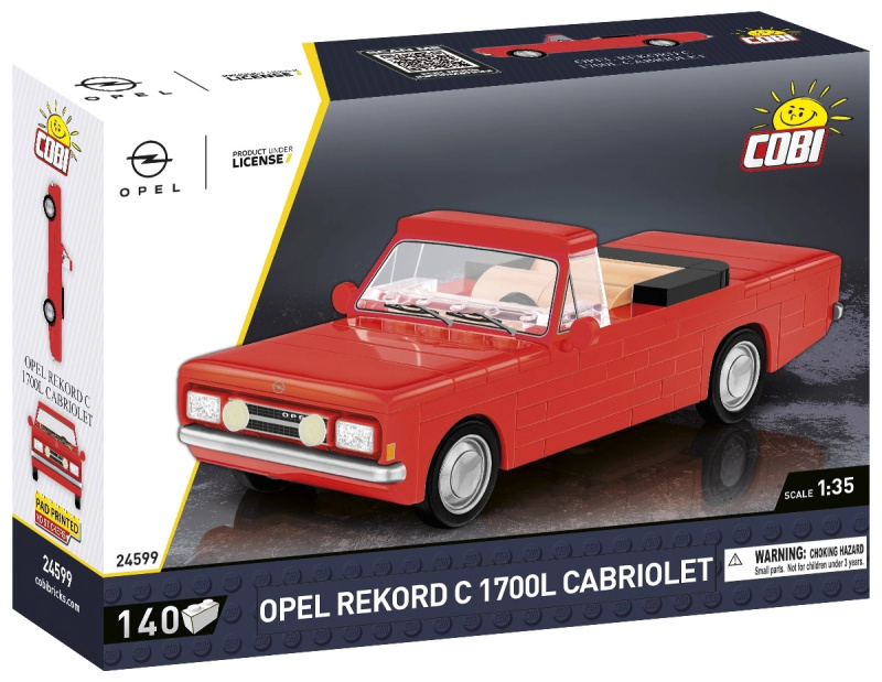 Cobi Opel Rekord C 1700L kabriolet, 1:35