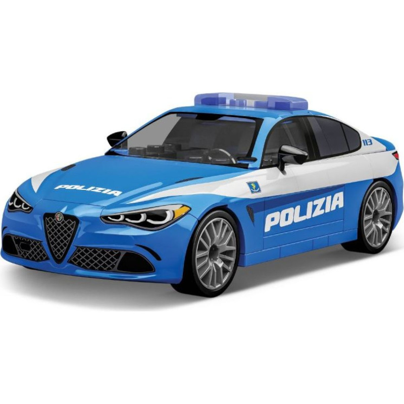 Cobi Alfa Romeo Giulia Quadrifoglio Polizia, 1:35
