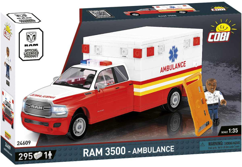 Cobi 24609 ram 3500 sanitka, 1:35, 295 k, 1 f
