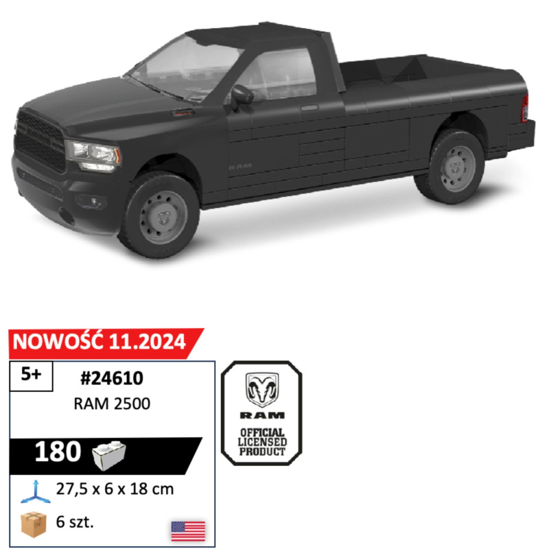 Stavebnice Cobi Dodge Ram 2500 1:35