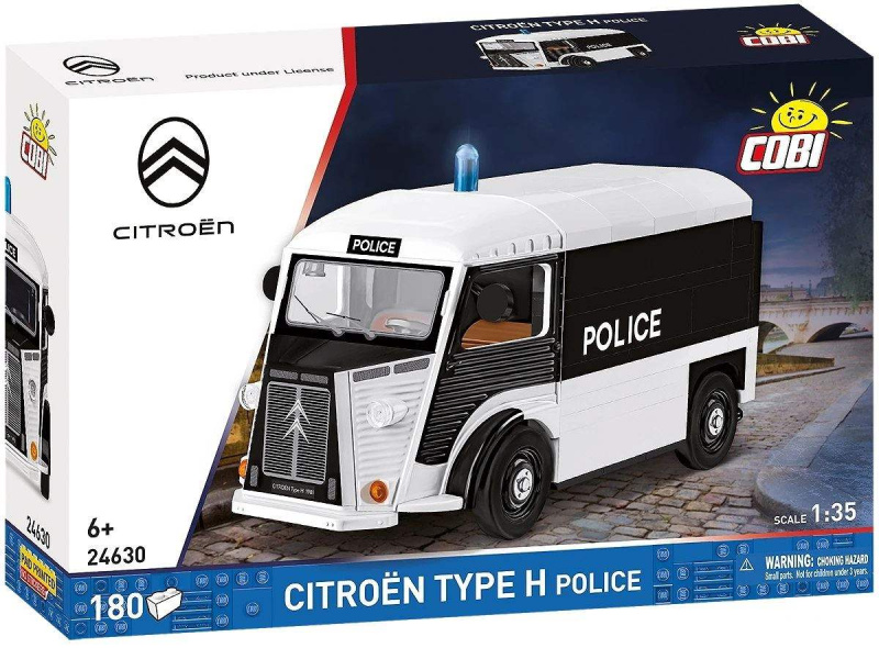 Cobi 24630 citroën type h (1947-1981) policie, 1:35, 206 k