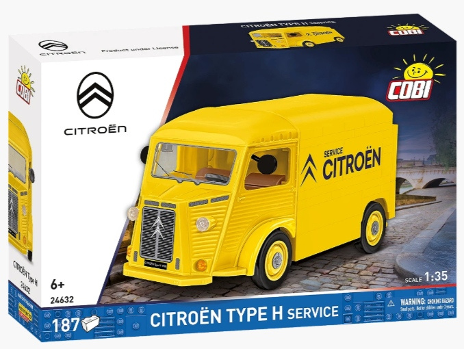stavebnice cobi citroën type h servisní vůz 1:35