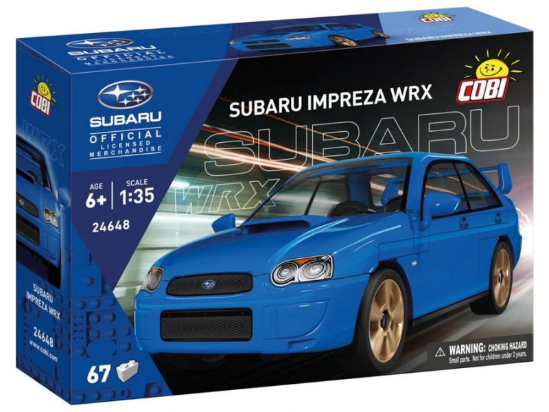 Cobi 24648 subaru impreza wrx, 1:35, 67 k