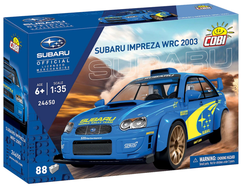 Cobi 24650 - subaru impreza wrc 2003, 1:35, 88 k