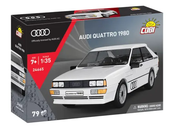 Cobi 24665 audi quattro 1980, 1:35, 79 k