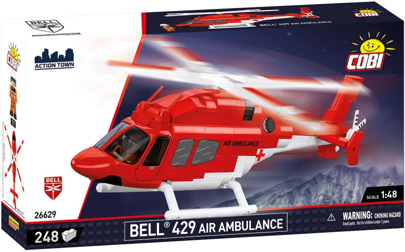 Cobi Bell 429 letecká záchranka 1:48 (248 dílků)