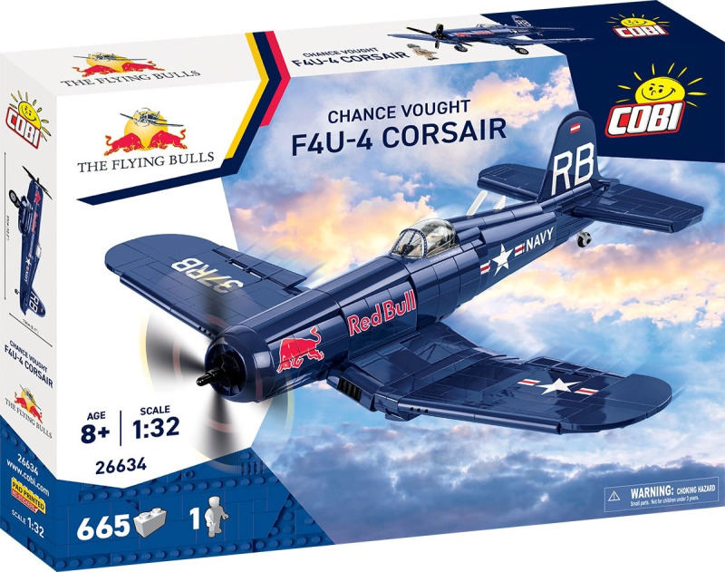 Stavebnice COBI Chance Vought F4U-4 Corsair The Flying Bulls