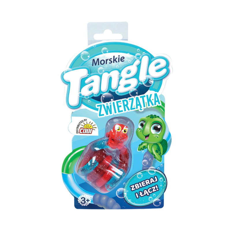 COBI Tangle mořská zvířátka – senzorická kreativní hračka