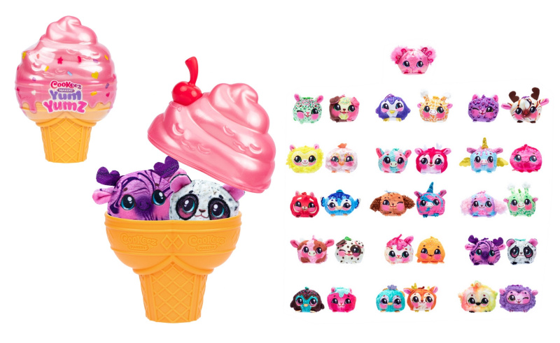 Cookeez Makery Yum Yummz dvojitý kornout s překvapením