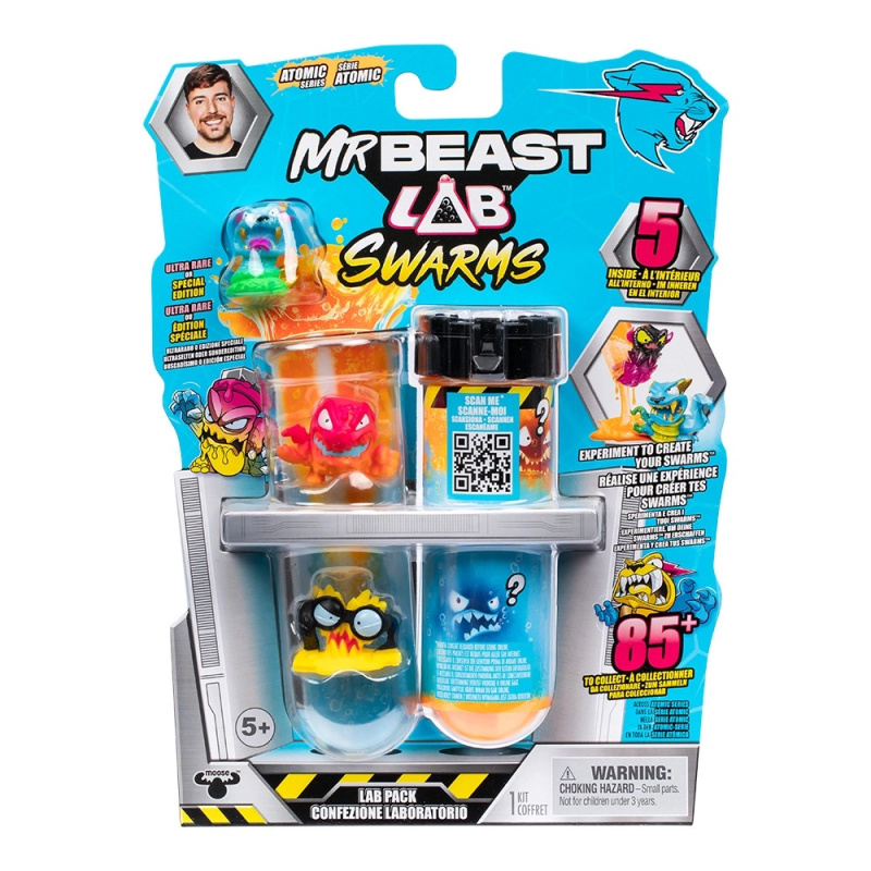 Figurky Mr Beast laboratoř - Roje pětibalení