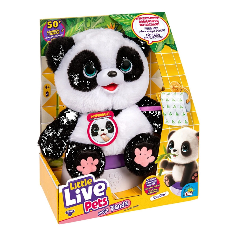 interaktivní plyšová panda Little Live Pets Moja Panda ChuChu