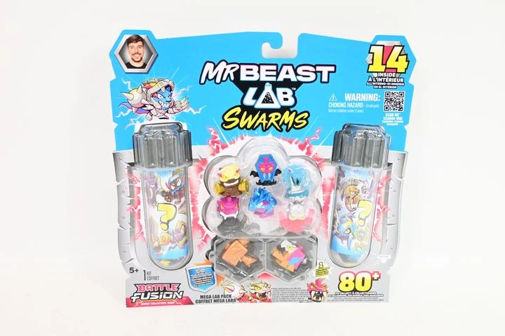 COBI MrBeast Lab Swarms S4 mega set sběratelských figurek (14 ks)