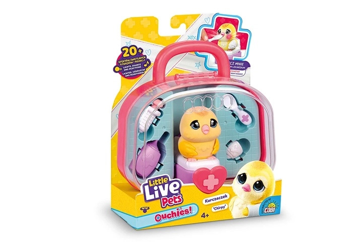 Little Live Pets Ouchies interaktivní kuřátko Chirpy