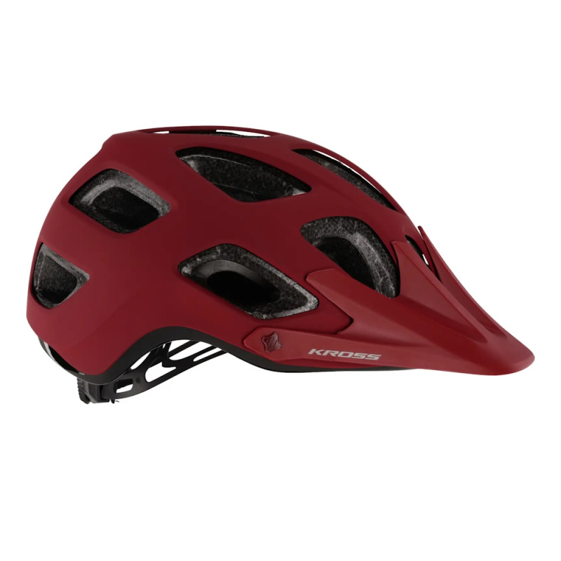 Cyklo přilba Kross SENTIERO DLX Red M (52-56)