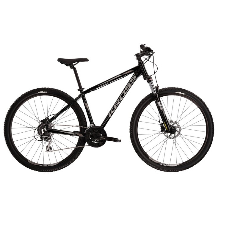 Horské kolo Kross Hexagon 6.0 29" Gen 003 S (17", 174-180 cm) černá/šedá/grafitová