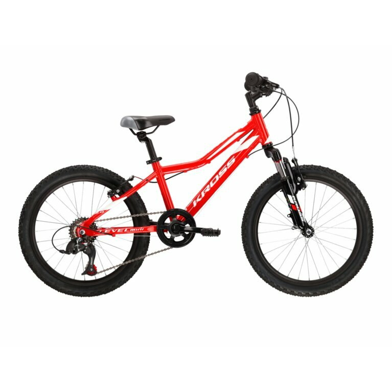 Dětské kolo Kross Level Mini 2.0 20" Gen 003 11" červeno-černo-bílá