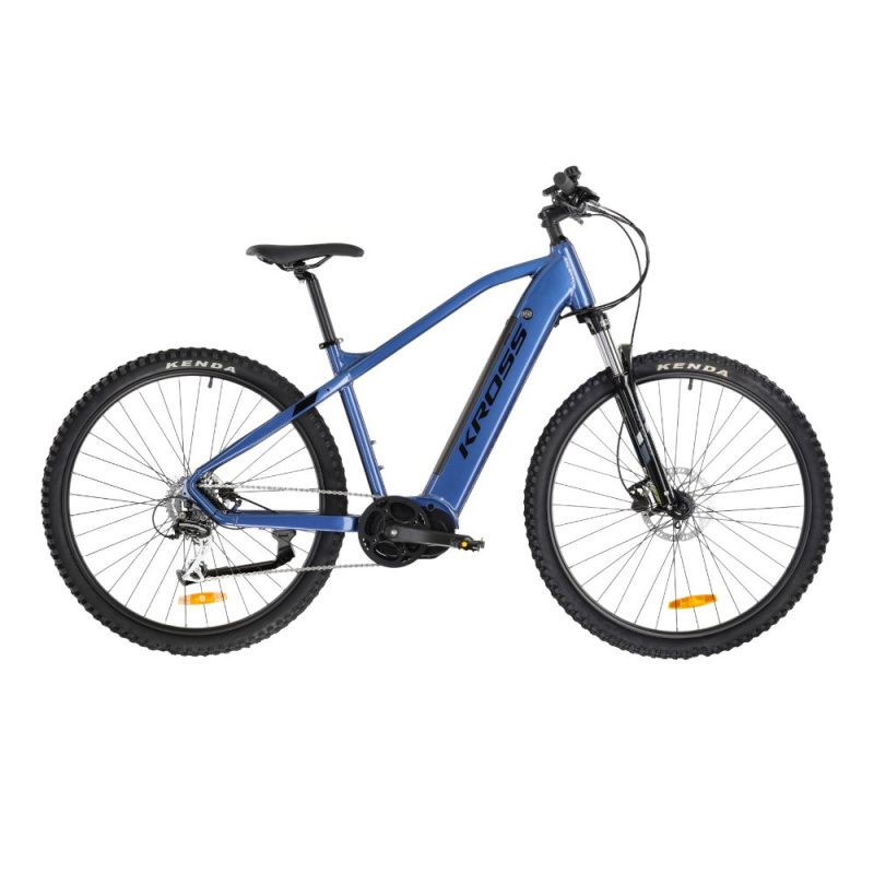 Horské elektrokolo Kross Hexagon Boost 3.0 29" Gen 005 L (19″, 170-185 cm) modrá