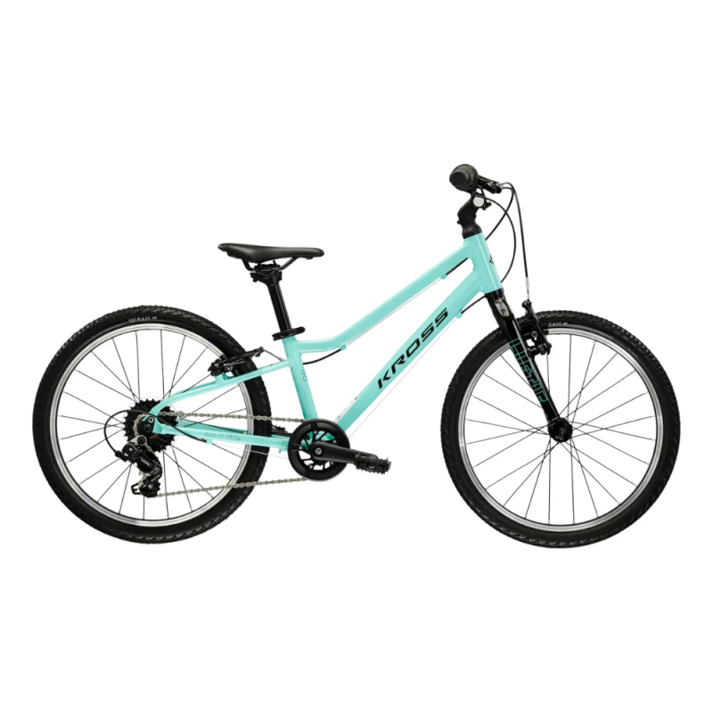Dětské kolo Kross Liftie 20" - model 2025 10" (115-130 cm) mátová / černá / lesk