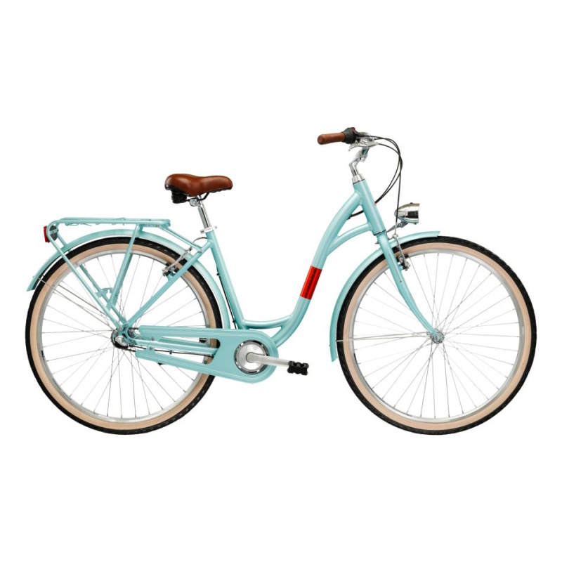 Městské kolo Kross Sentio ZZ 28" - model 2026 M (17", 168-180 cm) celadon/měď