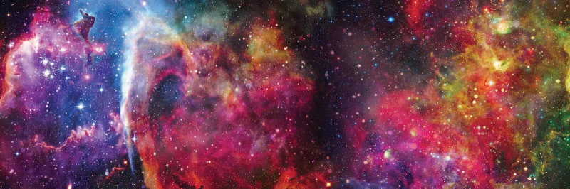 Interdruk panoramatické puzzle Galaxy: Vesmír 1000 dílků