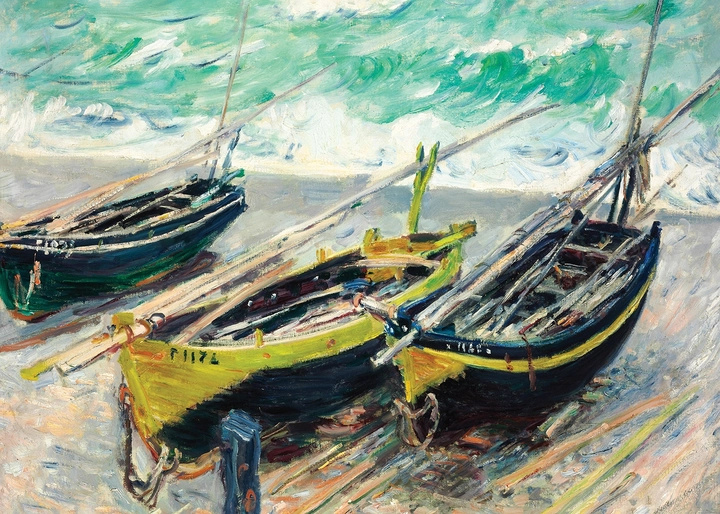 Interdruk Puzzle Art: Tři rybářské lodě 1000 dílků