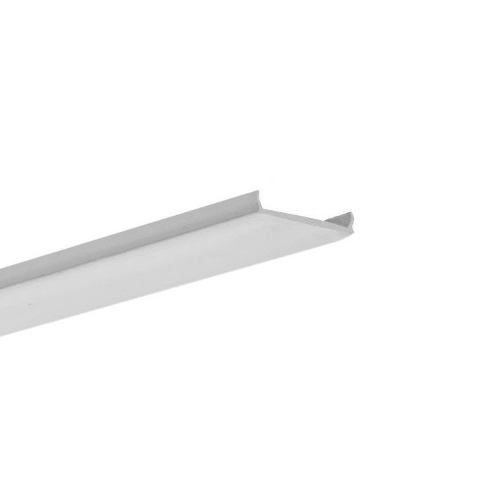 Difuzor KLUŚ TECH-22 pro LED hliníkové profily šedý 3m