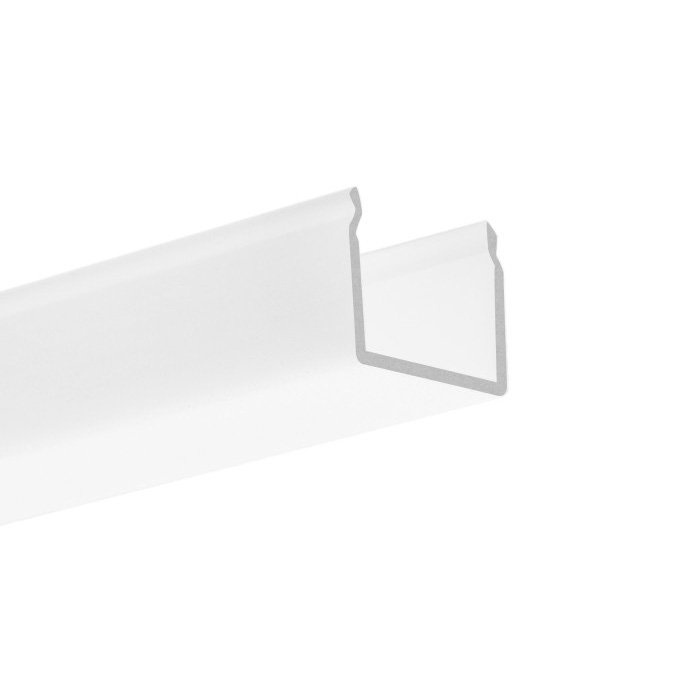 Difuzor KLUŚ G-22S pro LED hliníkové profily saténový 3m
